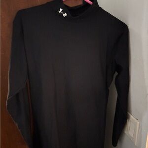 Under Armour Black Mock Neck Performance Top